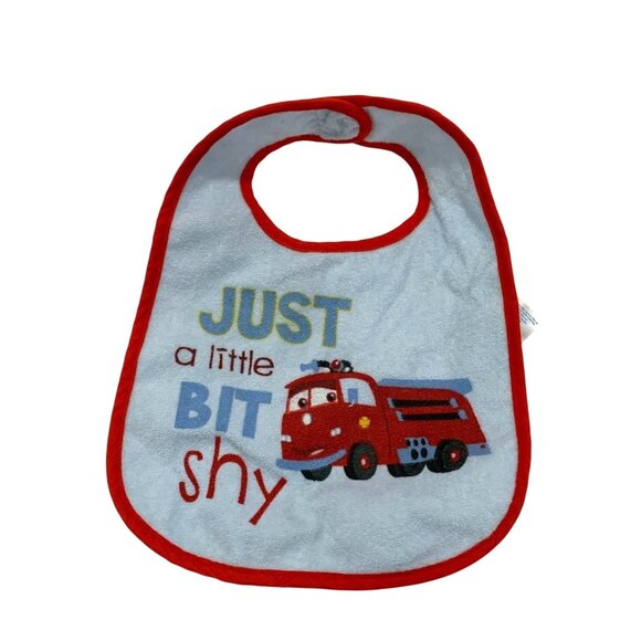 Disney Baby Drool Feeding Bib One Size Terry Cloth one Side Plastic back Just a - Picture 1 of 4